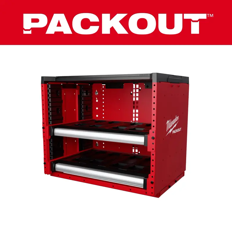 Milwaukee Packout Rack System – Modular Heavy-Duty Storage Solution (Model 48-21-8000) 1