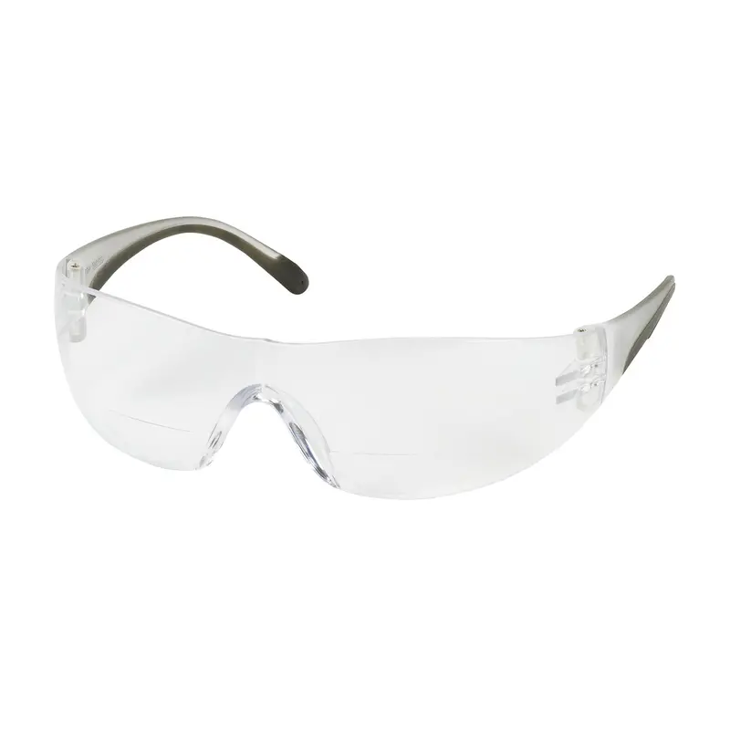 Pip Zenon Z12R Reading Magnifier Eyewear – +2.75 Diopter Bifocal, Anti-Scratch Polycarbonate Lens, Clear Temples (12-Pack) 1