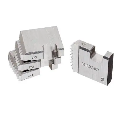 Ridgid 37830 Pipe Die Set – 3/4-Inch Npt, 14 Tpi, Alloy Right-Hand Threading 1