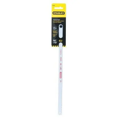 Stanley 12" X 32" Bimetal Hacksaw Blades – 10-Pack For Metal Cutting 1