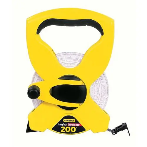 Stanley Or200 Fiberglass-Reinforced Tape Measure – 200 Foot 1