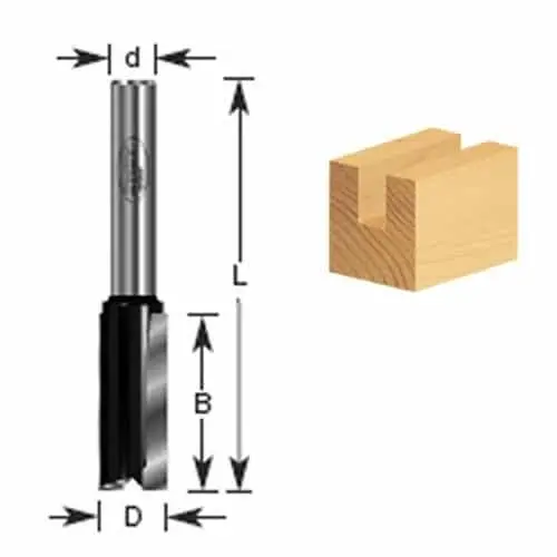 Timberline 1-Inch Diameter Router Bit With 1/4-Inch Shank For Precision Woodworking 1