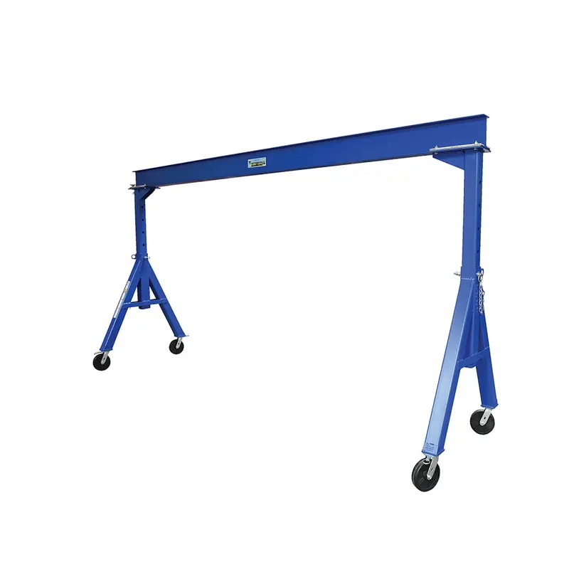 Vestil Adjustable-Height Steel Gantry Crane – 8,000 Lb Capacity, 15 Ft X 9 Ft Span 1