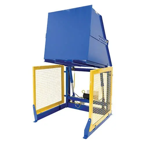 Vestil Hbd-2-48 Hydraulic Box Dumper – 2,000 Lb Capacity, 48" Platform 1